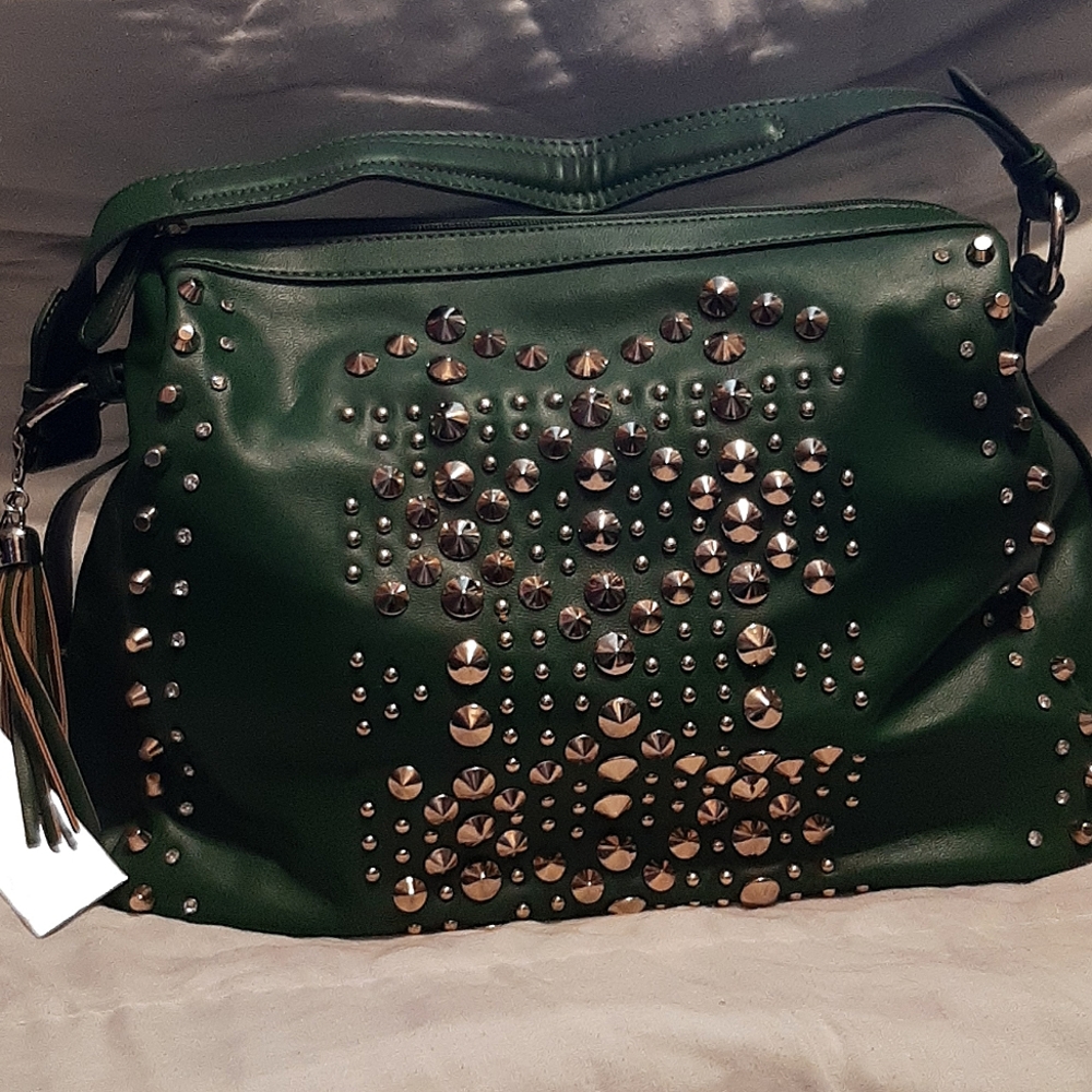 M.C. Handbag - NEW, Celeste Shoulder Bag, Sage